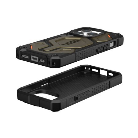 UAG Monarch Pro - obudowa ochronna do iPhone 15 Pro kompatybilna z MagSafe (kevlar element green) [mto]