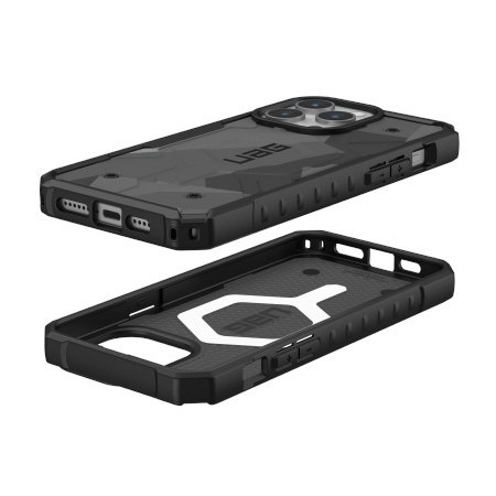 UAG Pathfinder MagSafe - obudowa ochronna do iPhone 15 Pro Max kompatybilna z MagSafe (geo camo)