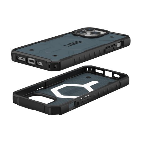 UAG Pathfinder Magsafe - obudowa ochronna do iPhone 15 Pro Max kompatybilna z MagSafe (cloud blue) [mto]
