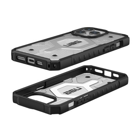 UAG Pathfinder Magsafe - obudowa ochronna do iPhone 15 Pro Max kompatybilna z MagSafe (ice) [mto]