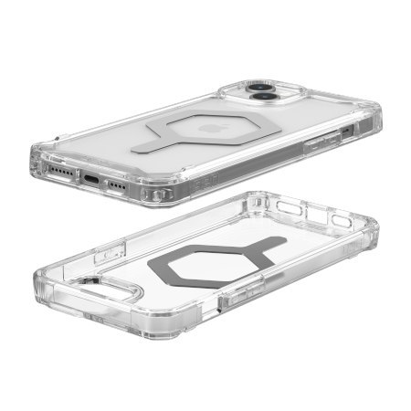 UAG Plyo MagSafe - obudowa ochronna do iPhone 15 Plus kompatybilna z MagSafe (ice-silver)