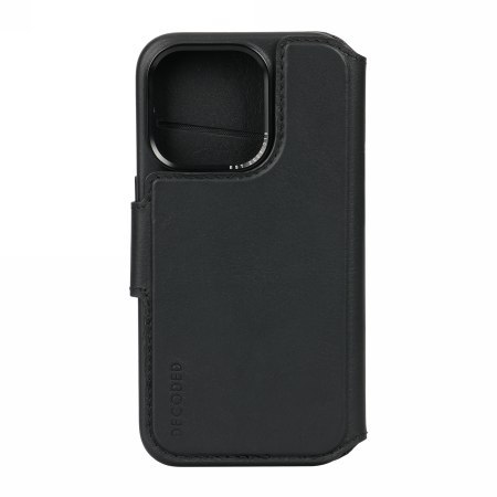 Decoded Detachable Wallet - skórzana obudowa ochronna do iPhone 15 kompatybilna z MagSafe (black)