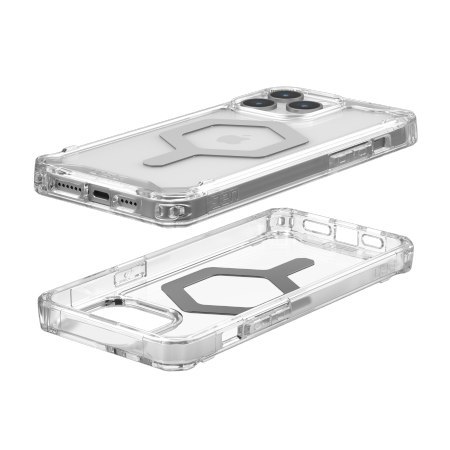 UAG Plyo Magsafe - obudowa ochronna do iPhone 15 Pro Max kompatybilna z MagSafe (ice-silver)