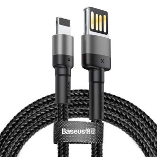 Kabel przewód USB - Lightning / iPhone 100cm Baseus Cafule CALKLF-GG1 z obsługą szybkiego ładowania 2.4A