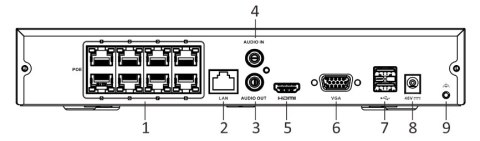 Rejestrator IP Hilook by Hikvision 8 kanałowy 5MP NVR-8CH-5MP/8P