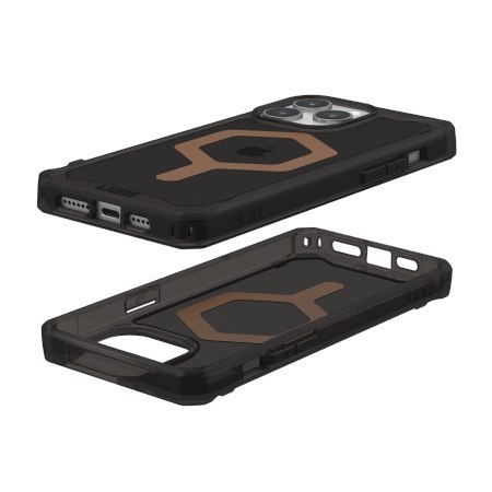 UAG Plyo Magsafe - obudowa ochronna do iPhone 15 Pro Max kompatybilna z MagSafe (black-bronze)