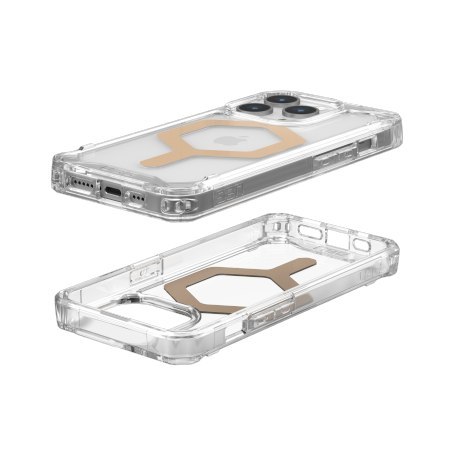 UAG Plyo Magsafe - obudowa ochronna do iPhone 15 Pro kompatybilna z MagSafe (ice-gold)