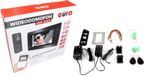 WIDEODOMOFON EURA VDP-00C5 CZARNY TUYA