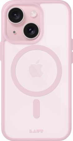 LAUT Huex Protect - obudowa ochronna do iPhone 14 Plus/ 15 Plus kompatybilna z MagSafe (pink)