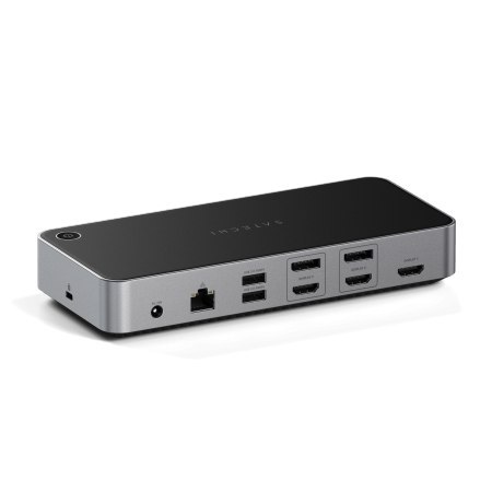 Satechi Triple 4K Display Docking Station - stacja dokująca do monitorów 4K (Mac/Windows OS) (3x 4K/60 Hz, 100W, 2x DisplayPort 