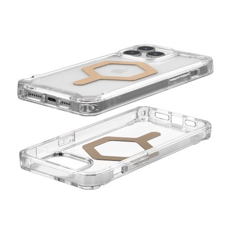 UAG Plyo Magsafe - obudowa ochronna do iPhone 15 Pro Max kompatybilna z MagSafe (ice-gold)