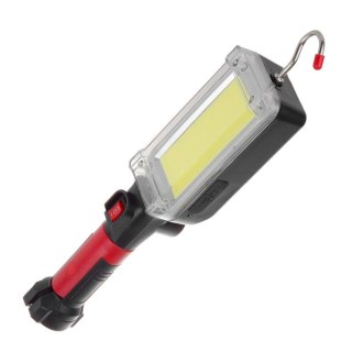 Lampa warsztatowa magnetyczna COB Maclean MCE307 2x1200mAh 700lm USB Typ-C/Micro USB