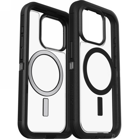 OtterBox Defender XT - obudowa ochronna do iPhone 15 Pro (clear-black)
