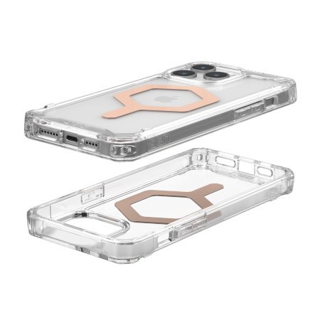 UAG Plyo Magsafe - obudowa ochronna do iPhone 15 Pro Max kompatybilna z MagSafe (ice-rose gold)