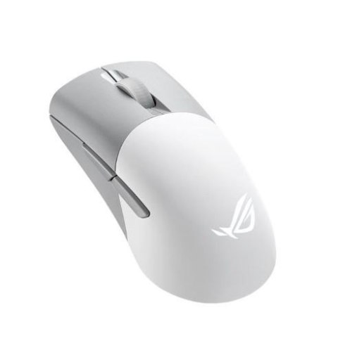 Asus Mysz gamingowa ROG Keris Wireless AimPoint White RF/BT/USB