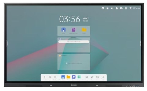 Samsung Monitor interaktywny WA65C 65 cali Dotykowy 16h/7 400(cd/m2) 3840 x 2160 (UHD) Android 11 WiFi/BT 3 lata On-Site (LH65WACWLGCXEN
