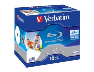 BD-R Verbatim 25GB X6 Printable (10 jewel case)