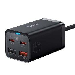 Ładowarka sieciowa Baseus GaN3 Pro CCGP040101 65W z 2 gniazdami USB-C PD oraz 2 gniazdami USB