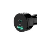 AUKEY CC-Y7 Ultraszybka ładowarka samochodowa 2xUSB Power Delivery 2.0 5.4A 36W