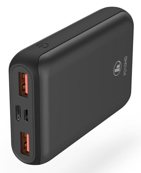 Powerbank Hama Power Pack "PD10-HD" 10000mAh, antracytowy