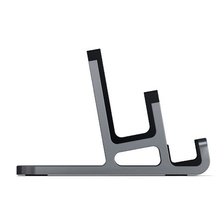 Satechi Dual Vertical Laptop Stand - aluminowa podstawka na laptopa oraz iPada (space gray)