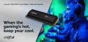 Crucial Dysk T500 2TB M.2 NVMe 2280 PCIe40 7400/7000 Radiator