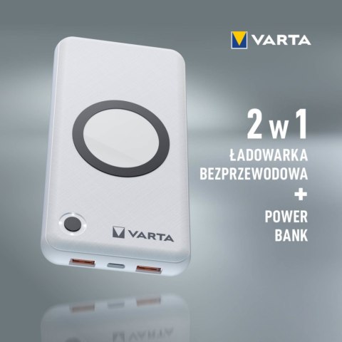 POWERBANK WIRELESS Indukcja 15000mAh VARTA