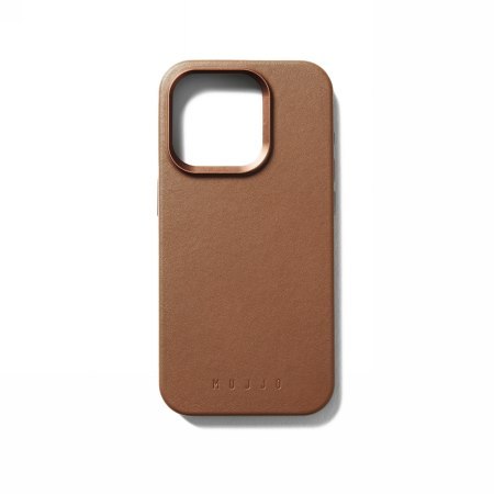 Mujjo Full Leather Case - etui skórzane do iPhone 15 Pro kompatybilne z MagSafe (tan)