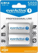 Akumulatorki C / R14 everActive Ni-MH Ni-MH 5000 mAh Professional line (box 2 szt.)