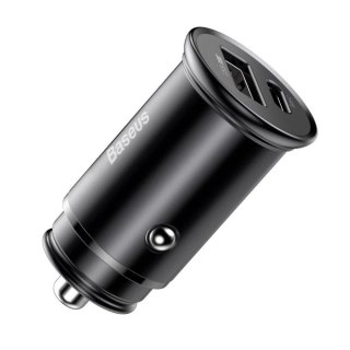 Ładowarka samochodowa Baseus PPS BS-C16Q3 CCYS-C01 30W do telefonów z gniazdem USB QC4.0+ oraz USB-C PD 3.0