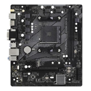 Płyta ASRock B550M-HVS SE /AMD PRO565/DDR4/SATA3/M.2/USB3.0/PCIe4.0/AM4/mATX