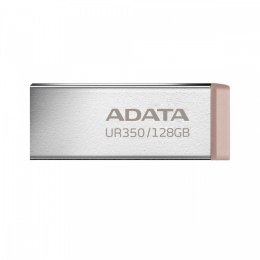 Adata Pendrive UR350 128GB USB3.2 Gen1 Metal brązowy