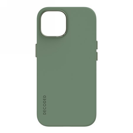Decoded - silikonowa obudowa ochronna do iPhone 15 kompatybilna z MagSafe (sage leaf green) [eol]