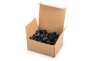 Śruby montażowe DIGITUS M6 19.8mm (komplet) do komponentów RACK 10" i 19" zestaw 50szt. czarne