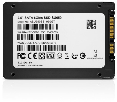 Adata SU650 Ultimate 240GB 2,5" SATA SSD