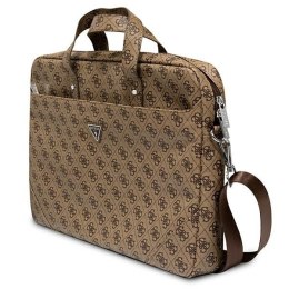 Torba na laptopa GUESS Saffiano 4G Traingle Logo (maks.16