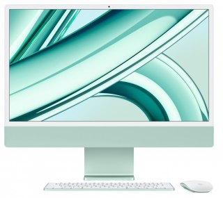 Apple IMac 24 cale: M3 8/8, 8GB, 256GB SSD - Zielony