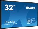 IIYAMA Monitor wielkoformatowy 31.5 cala LE3241S-B1 IPS/FHD/HDMI/18.7/RJ45/2x10W