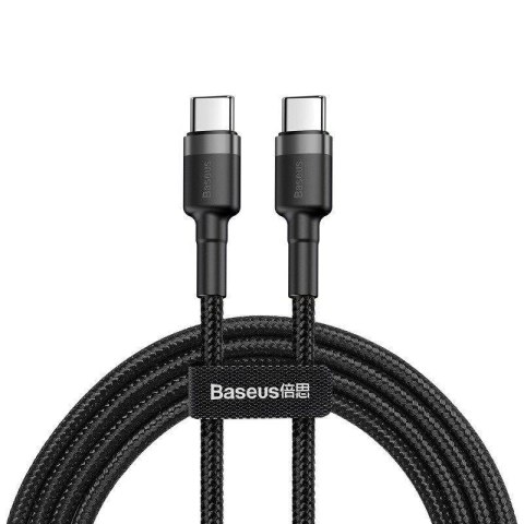 Kabel przewód USB-C PD 2.0 100cm Baseus Cafule CATKLF-GG1 Quick Charge 3.0 3A z obsługą szybkiego ładowania 60W