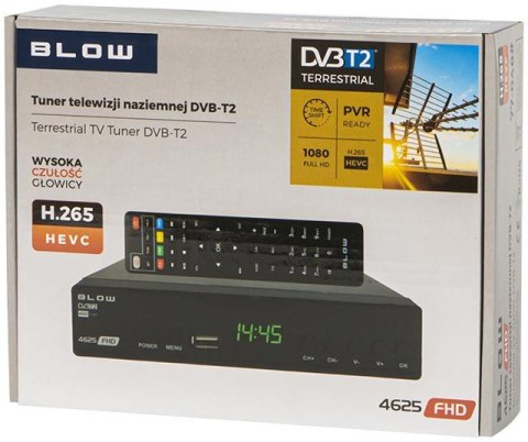 Dekoder tuner DVB-T2 BLOW 4625FHD H.265 V2