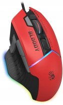 Mysz przewodowa A4tech Bloody W95 Max USB Sports Red