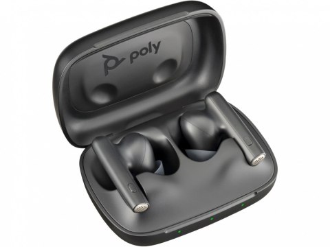 POLY Słuchawki Voyager Free 60 UC Carbon Black BT700 USB-C +Case 7Y8H4AA