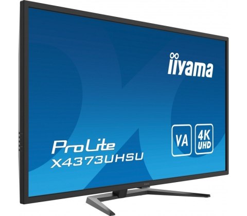 Monitor IIYAMA X4373UHSU-B1 (42.5" /VA /60Hz /3840 x 2160 /Czarny )