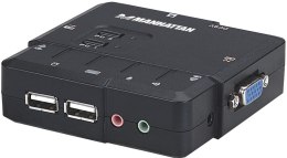 Przełącznik KVM MANHATTAN 2-Port KVM Switch 151252