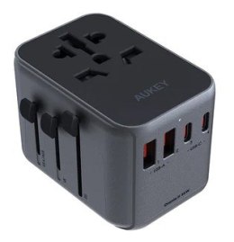 AUKEY PA-TA07 ładowarka podróżna uniwersalna 35W PD EU/US/UK/AUS