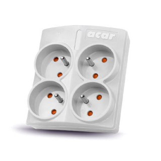 FILTR PRZECIWPRZEPIĘCIOWY ACAR X4 szary W0160