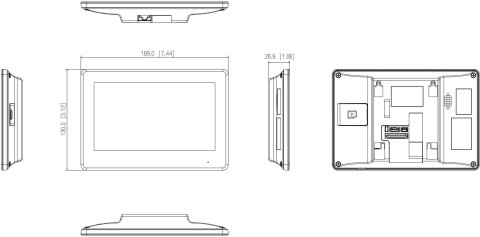 Monitor wideodomofonu DAHUA VTH5421HW-W