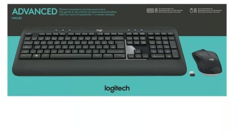 Zestaw bezprzewodowy Logitech MK540 Advanced czarny