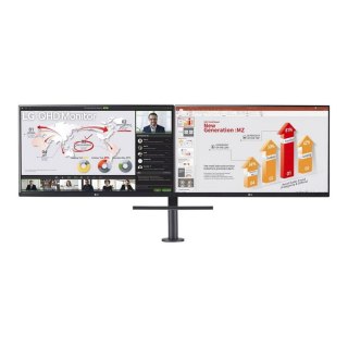 Monitor LG 27" 27QP88DP-BS QHD Ergo Dual HDMI 2xDP VGA DVI-D USB-C