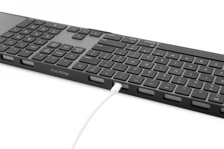 Twelve South MagicBridge Extended - poliwęglanowy łącznik do klawiatury i gładzika kompatybilny z 2017+ Apple Magic Keyboard z p